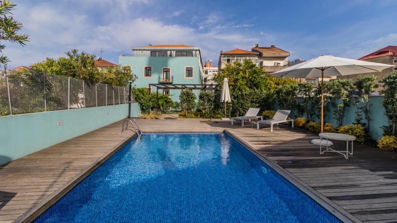 Central Studio W/ Pool, Ac & Patio By Lovelystay Porto Zewnętrze zdjęcie