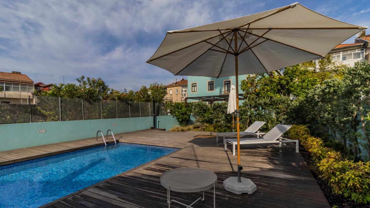Central Studio W/ Pool, Ac & Patio By Lovelystay Porto Zewnętrze zdjęcie